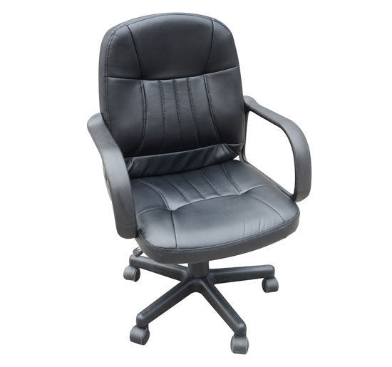 Swivel Executive Chair in PU Leather - Ergonomic Office and Gaming Chair with High Back Design - Ideal for Desk Work and Long Gaming Sessions