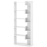 11-Shelf Wooden Bookshelf with 2 Anti-Tipping Kits-