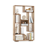 Tall 120cm Bookshelf - Home Office Black Bookcase with Anti-tipping Kits - Ideal for Organizing Books and Home Office Essentials