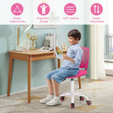 Blue Kids Height Adjustable Chair - Ergonomic Computer/Office Seating - Perfect for Growing Children's Comfort and Posture Support
