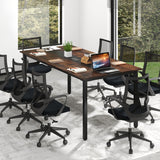 180 CM Conference Room Table with Cable Grommet for Office