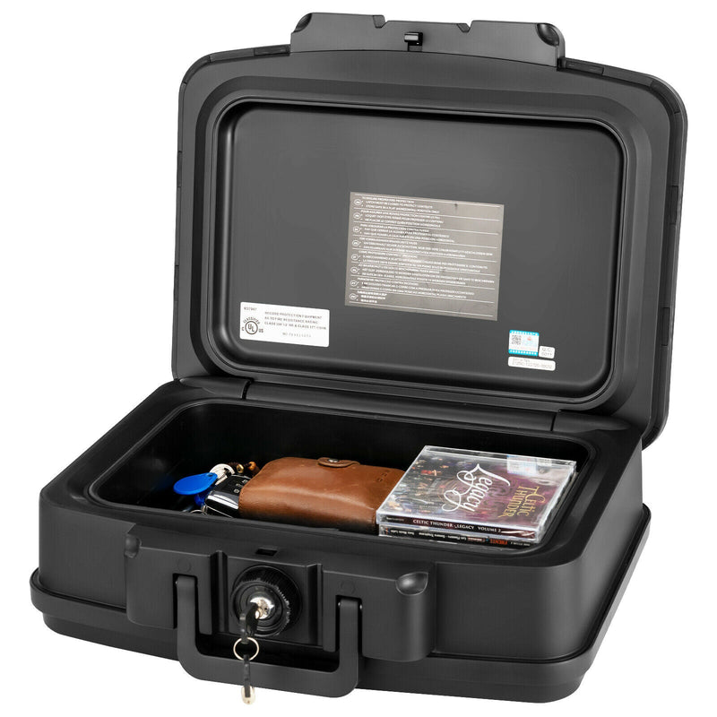 Safe Chest by Fire & Water - Resistant Portable Lockable Storage Solution - Perfect for Protecting Valuables from Damage