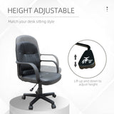 Swivel Executive Chair in PU Leather - Ergonomic Office and Gaming Chair with High Back Design - Ideal for Desk Work and Long Gaming Sessions