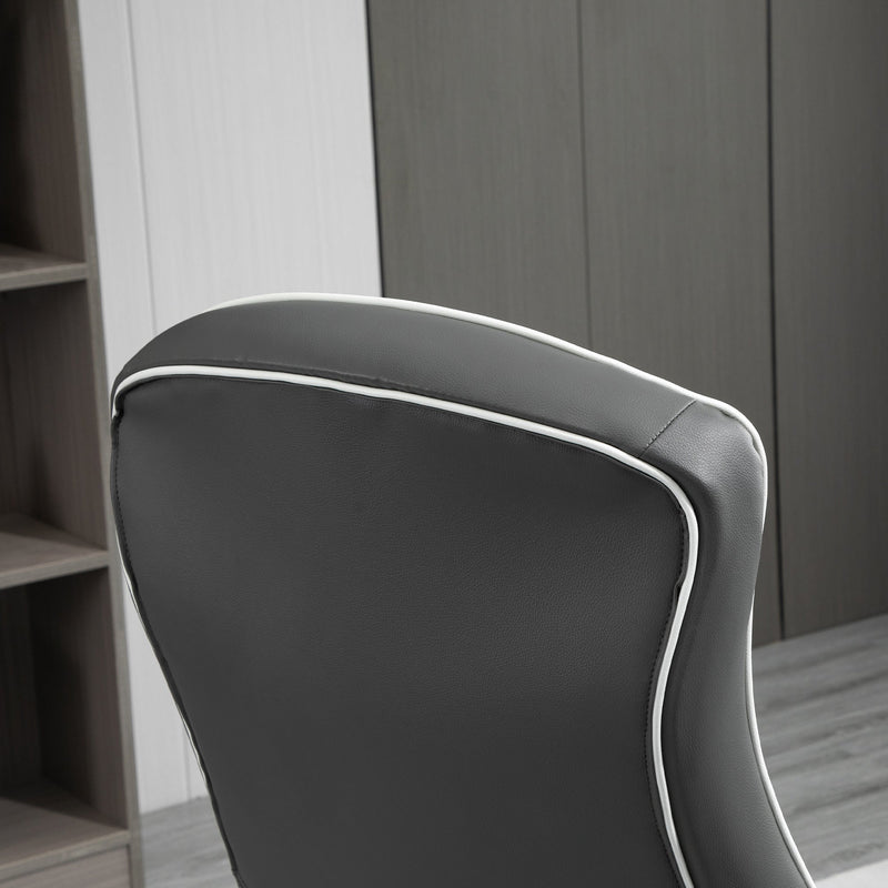 Playseat Executive Office Gaming Chair - Ergonomic Adjustable Height & Swivel, Premium PVC Leather Desk Chair - Comfortable Seating Solution for Gamers and Professionals