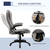 ErgoComfort Adjustable Office Chair - Ergonomic Swivel Desk Chair with Armrests, Reclining and Tilt Features - Ideal for Comfortable and Supportive Seating at Work