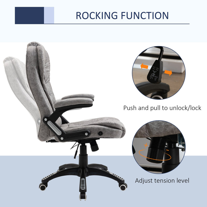 ErgoComfort Adjustable Office Chair - Ergonomic Swivel Desk Chair with Armrests, Reclining and Tilt Features - Ideal for Comfortable and Supportive Seating at Work
