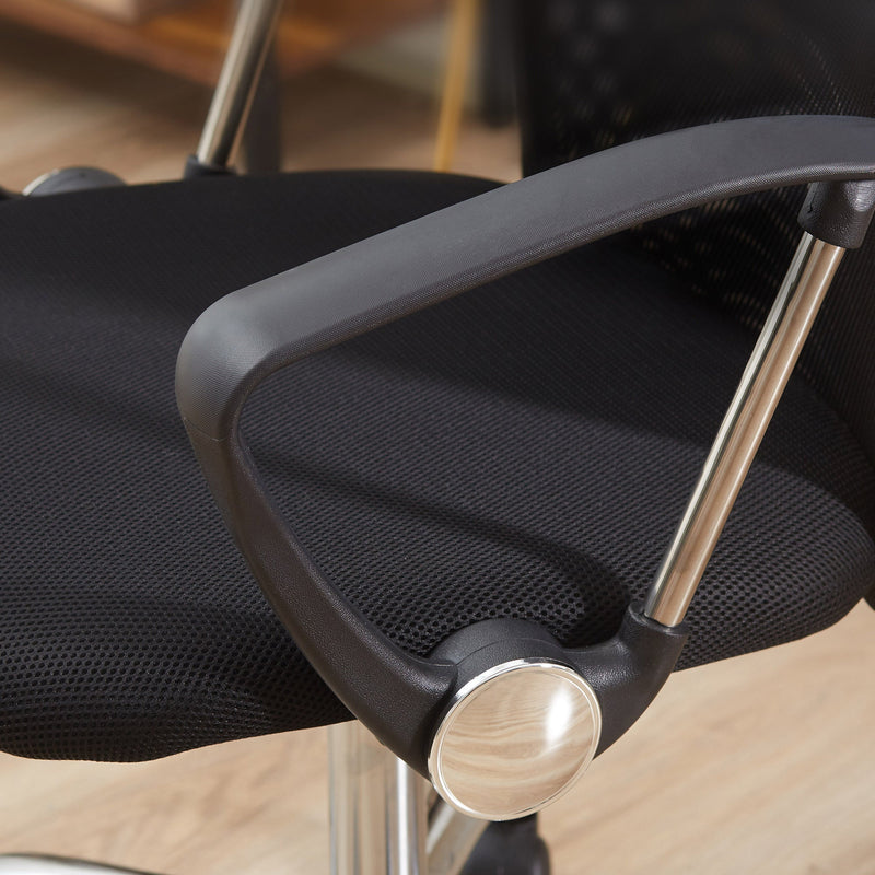 Adjustable Height Ergonomic Mesh Office Chair - Tilt Function Comfort Seating - Ideal for Extended Desk Use and Posture Support