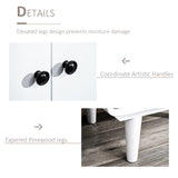 Bedside Storage Cabinet with Drawer and Doors - Modern Organizer for Bedroom and Living Room - Sleek Space-Saving Design for Home Essentials