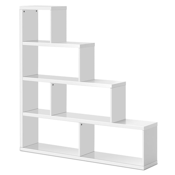 Cube Ladder Bookcase - 6-Cube Design for Living Room, Study, or Office - Versatile Storage Solution for Home or Office