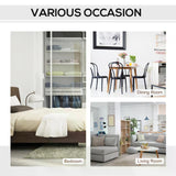 Modern Side Cabinet with Nightstand Functionality - 2 Storage Drawers Home Organizer for Bedroom and Living Room - Streamlines Clutter Management