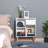 Floor Cabinet with Drawer - Versatile Storage Cupboard and Sideboard for Home Organization - Ideal for Bedroom, Living Room, and Entryway in Elegant Grey