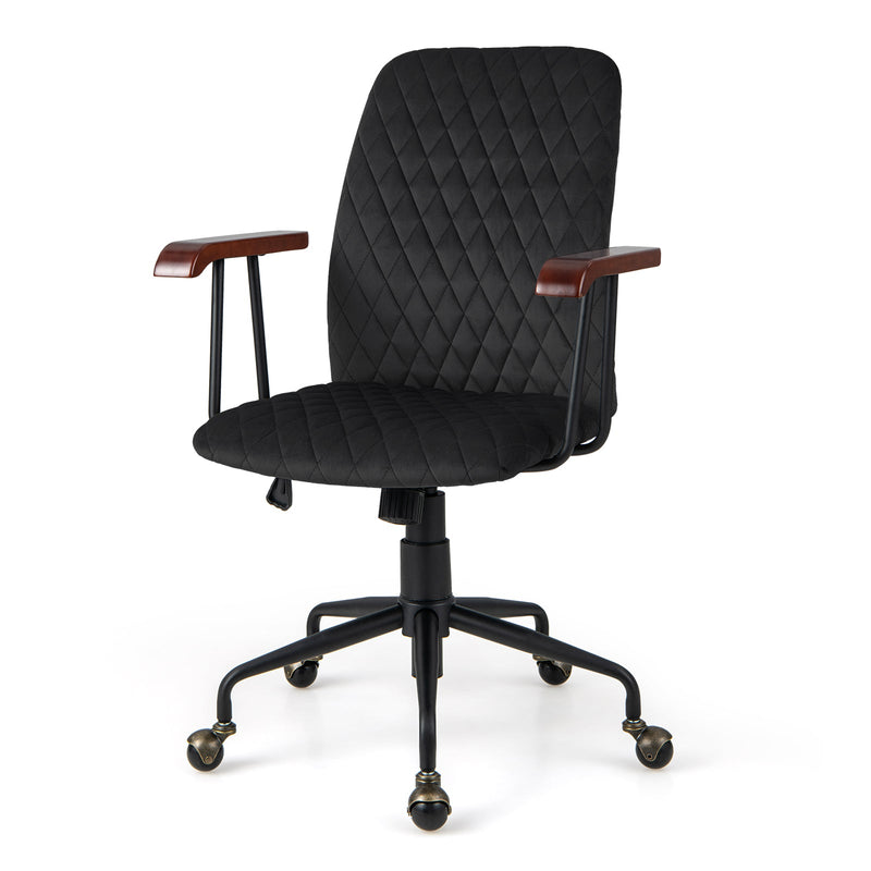 Velvet-Adorned Rocking Chair - Adjustable, Leisure Seat with Padding in Elegant Grey - Ideal for Relaxation and Comfort Seekers