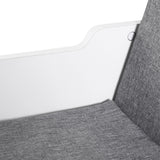 Storage Seat Bookcase with Cushion - Multi-Functional Shelf for Kids' Reading Nook, Sideboard Organizer for Bedroom and Living Room - White Kids Furniture for Organized and Comfortable Space