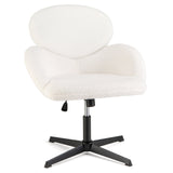 Criss Cross Chair Swivel with Adjustable Height and Rocking Function-