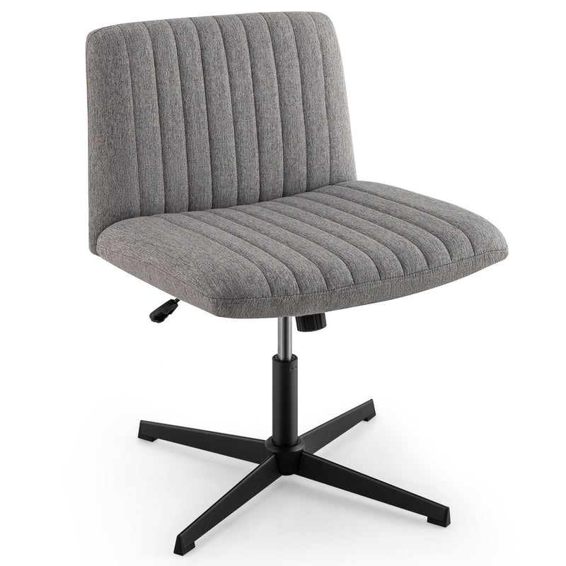 Criss Cross Legged Chair No Wheels 120° Rocking Adjustable Height-