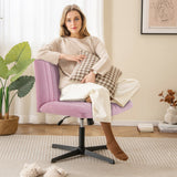 Criss Cross Legged Chair No Wheels 120° Rocking Adjustable Height-