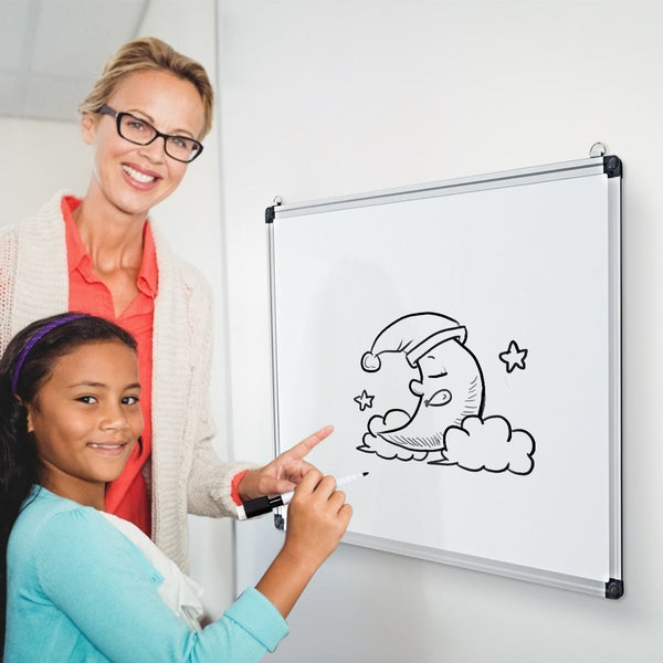 70 x 50 cm Dry Erase Board with Detachable Tray