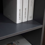 Mobile File Cabinet on Wheels - Legal & Letter-Sized Filing System with Printer Stand - Wooden Storage Solution for Home Office Organization