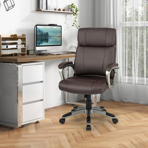 Ergonomic Office Chair Model X1 - Flip-Up Armrests, Rocking Function Features - Ideal for Long Hours of Work or Study