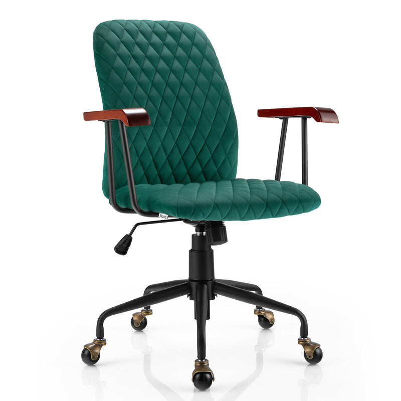 Velvet-Adorned Rocking Chair - Adjustable, Leisure Seat with Padding in Elegant Grey - Ideal for Relaxation and Comfort Seekers