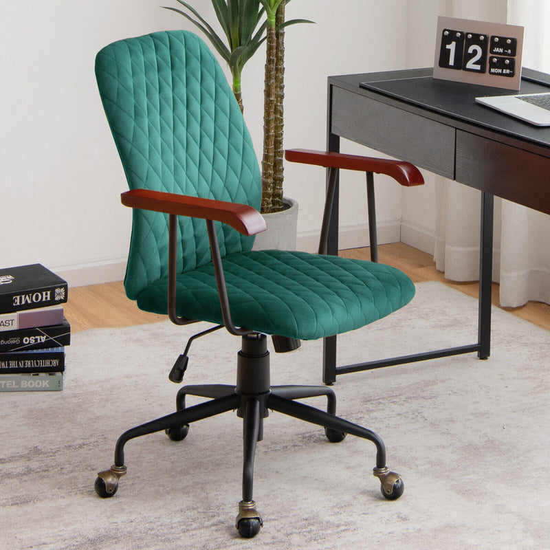 Velvet-Adorned Rocking Chair - Adjustable, Leisure Seat with Padding in Elegant Grey - Ideal for Relaxation and Comfort Seekers