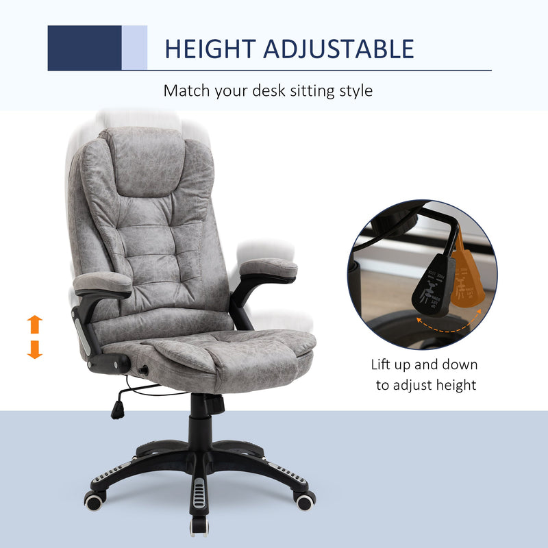 ErgoComfort Adjustable Office Chair - Ergonomic Swivel Desk Chair with Armrests, Reclining and Tilt Features - Ideal for Comfortable and Supportive Seating at Work