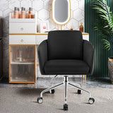 Office Furniture Express - Black Home Office Chair with Sturdy Metal Base - Ideal Solution for Comfortable and Durable Work Seating Options