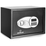 15L Security Safe - Secure Box with 2 Keys, Ideal for Home Office Hotel - Quality Management Solution for Valuables Protection