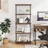 Multipurpose Display Rack with Metal Frame - 2/3/4/5-Tier Storage Solution - Ideal for Organizing Any Room