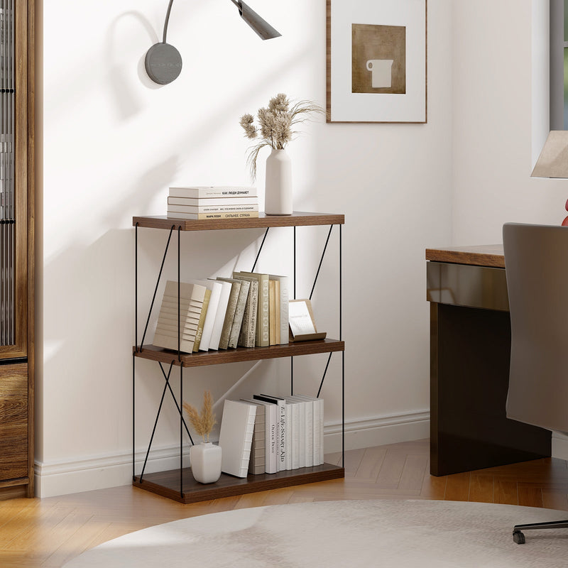 Multipurpose Display Rack with Metal Frame - 2/3/4/5-Tier Storage Solution - Ideal for Organizing Any Room