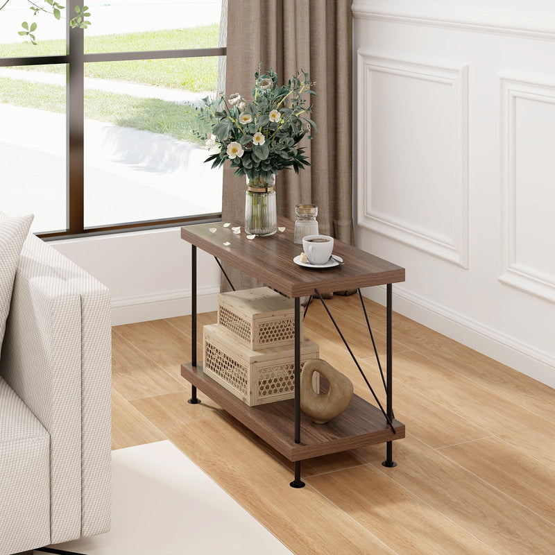 Multipurpose Display Rack with Metal Frame - 2/3/4/5-Tier Storage Solution - Ideal for Organizing Any Room