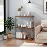 Multipurpose Display Rack with Metal Frame - 2/3/4/5-Tier Storage Solution - Ideal for Organizing Any Room