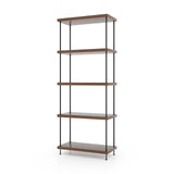 Multipurpose Display Rack with Metal Frame - 2/3/4/5-Tier Storage Solution - Ideal for Organizing Any Room
