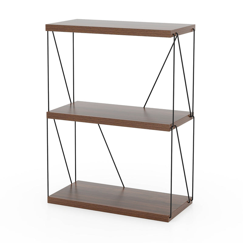 Multipurpose Display Rack with Metal Frame - 2/3/4/5-Tier Storage Solution - Ideal for Organizing Any Room