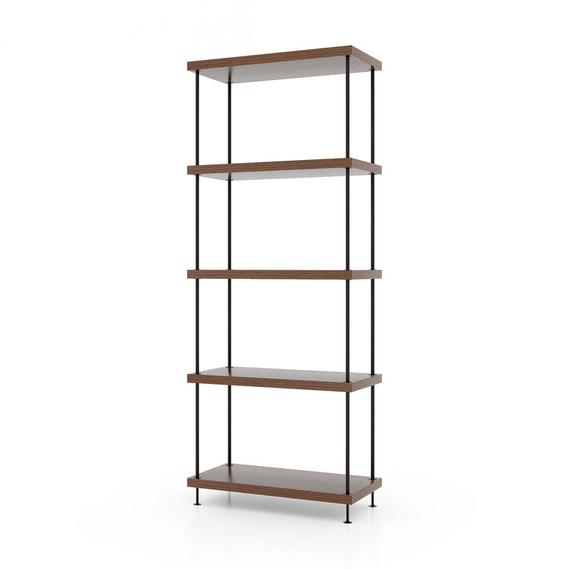 Multipurpose Display Rack with Metal Frame - 2/3/4/5-Tier Storage Solution - Ideal for Organizing Any Room