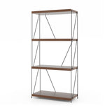 Multipurpose Display Rack with Metal Frame - 2/3/4/5-Tier Storage Solution - Ideal for Organizing Any Room