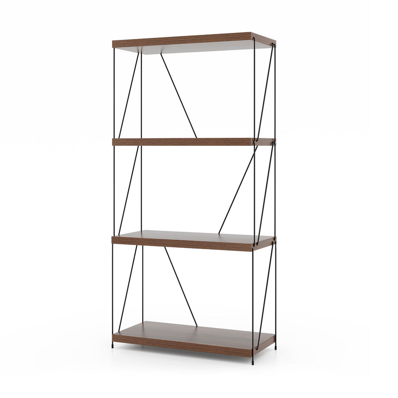 Multipurpose Display Rack with Metal Frame - 2/3/4/5-Tier Storage Solution - Ideal for Organizing Any Room
