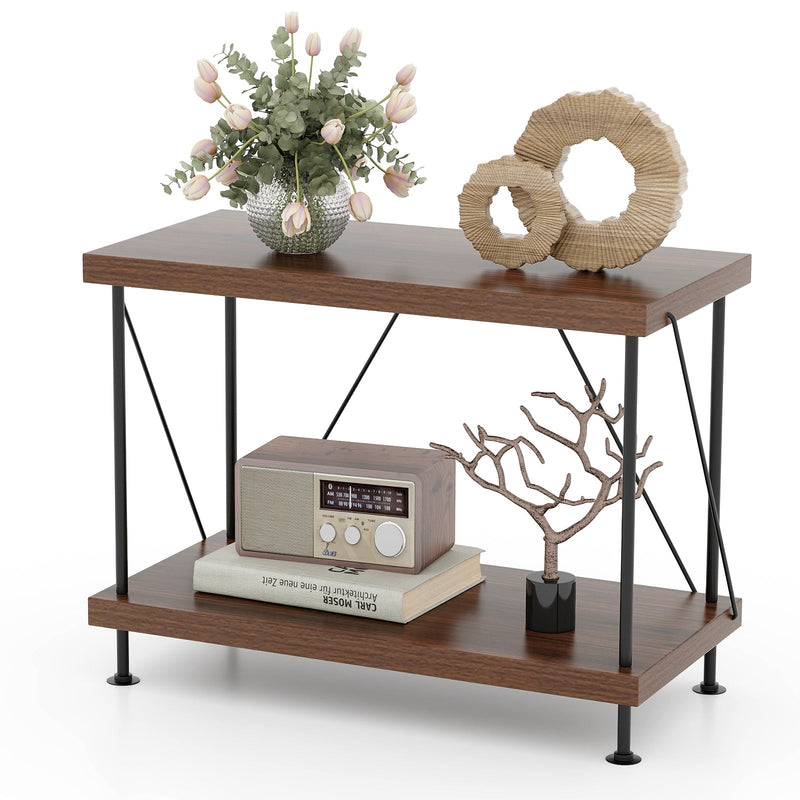 Multipurpose Display Rack with Metal Frame - 2/3/4/5-Tier Storage Solution - Ideal for Organizing Any Room