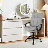 Height-adjustable Office Chair with Rocking Function and Armrest-