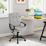Height-adjustable Office Chair with Rocking Function and Armrest-
