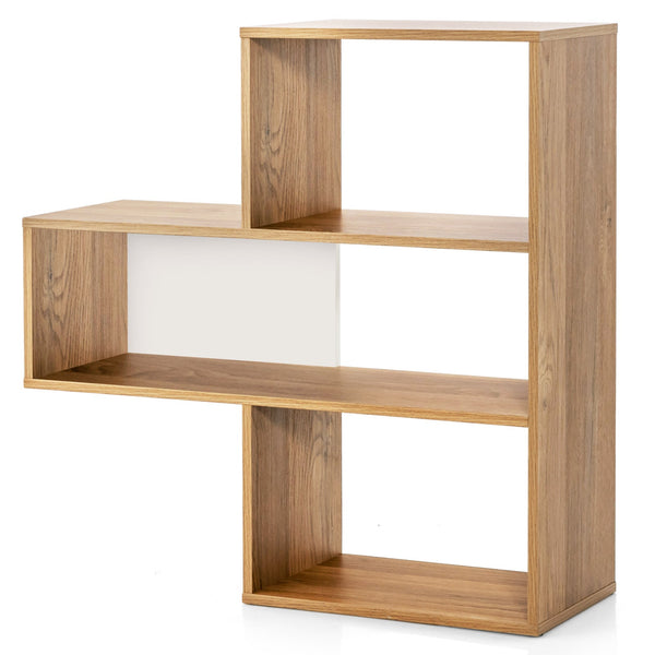 Concave/Convex Bookshelf - Ideal For Living Room, Bedroom, Study or Office - Convenient and Stylish Storage Solution