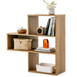 Concave/Convex Bookshelf - Ideal For Living Room, Bedroom, Study or Office - Convenient and Stylish Storage Solution