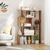 6-Cube Open-back Geometric Bookshelf with Anti-tip Kits-