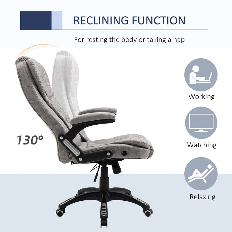 ErgoComfort Adjustable Office Chair - Ergonomic Swivel Desk Chair with Armrests, Reclining and Tilt Features - Ideal for Comfortable and Supportive Seating at Work