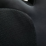 Faux Leather High-Back Computer Chair - Ergonomic Swivel Office Chair with Wheels and Armrests, Black - Ideal for Home Office Comfort and Style