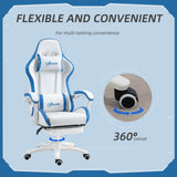 Racing Gaming Chair Model X150 - Ergonomic Reclining PU Leather Chair with Swivel, Footrest, and Lumbar Support - Ideal for Gamers and Home Office Comfort