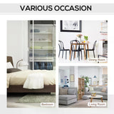 6-Drawer Side Cabinet Home Organizer - Spacious Storage Unit with Round Handles - Perfect for Bedroom & Living Room Organization