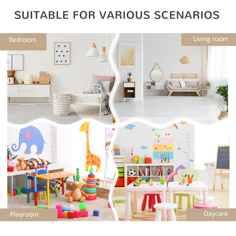 Children's Multipurpose Bookshelf with Drawer - Mobile Toy Storage Organizer and Bookcase for Kids - Ideal for Bedroom or Playroom in Stylish Grey