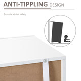 High Gloss White LED Sideboard - Contemporary Buffet Console with RGB Lighting - Stylish Storage for Dining Room, Entryway, Living Spaces