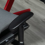 Ergonomic Racing-Style Gaming Chair - High-Back, Adjustable, Swivel Office Chair with Lumbar Support, Grey - Ideal for Gamers and Long-Hour Desk Users